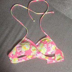 victoria’s secret PINK wrap bikini top